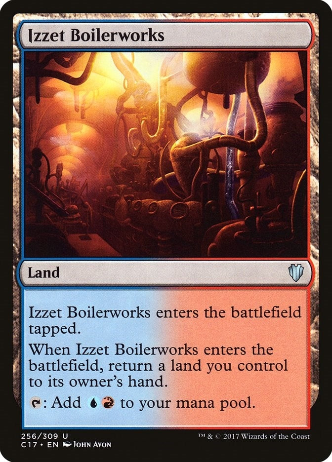 Image for Izzet Boilerworks (Commander 2017) (256) - Magic: The Gathering
