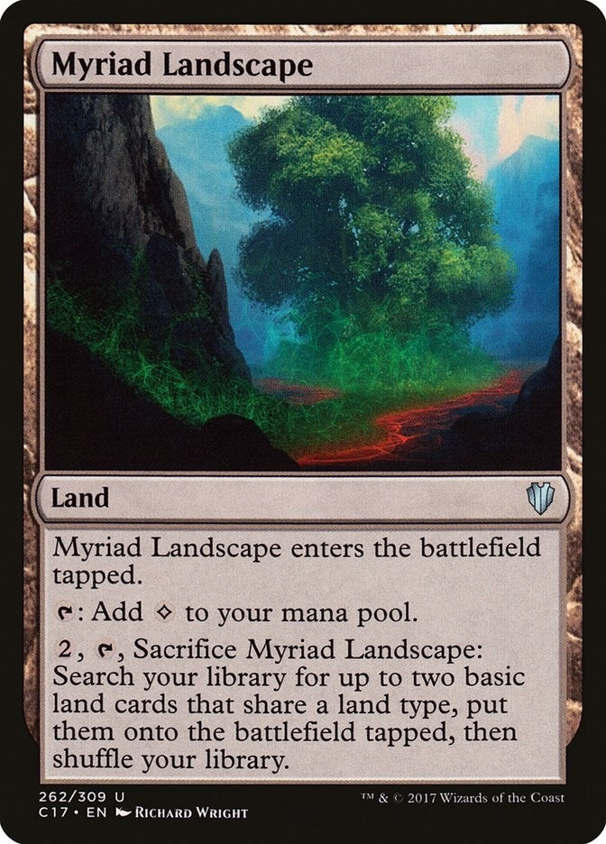 Image for Myriad Landscape (Commander 2017) (262) - Magic: The Gathering