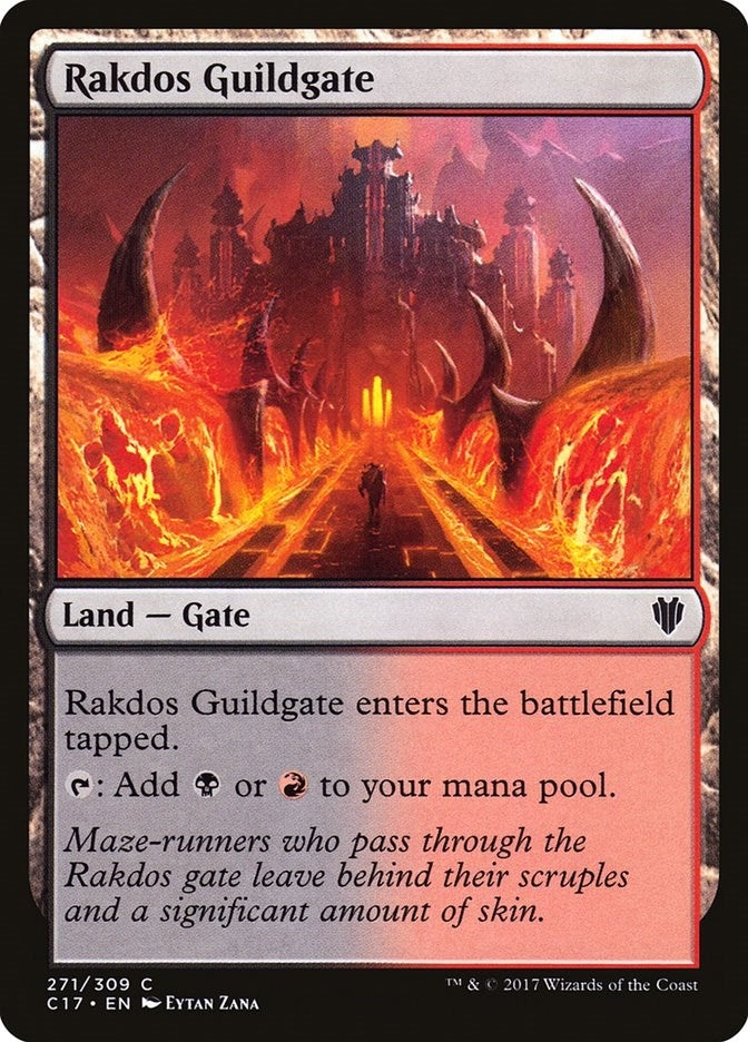Image for Rakdos Guildgate (Commander 2017) (271) - Magic: The Gathering