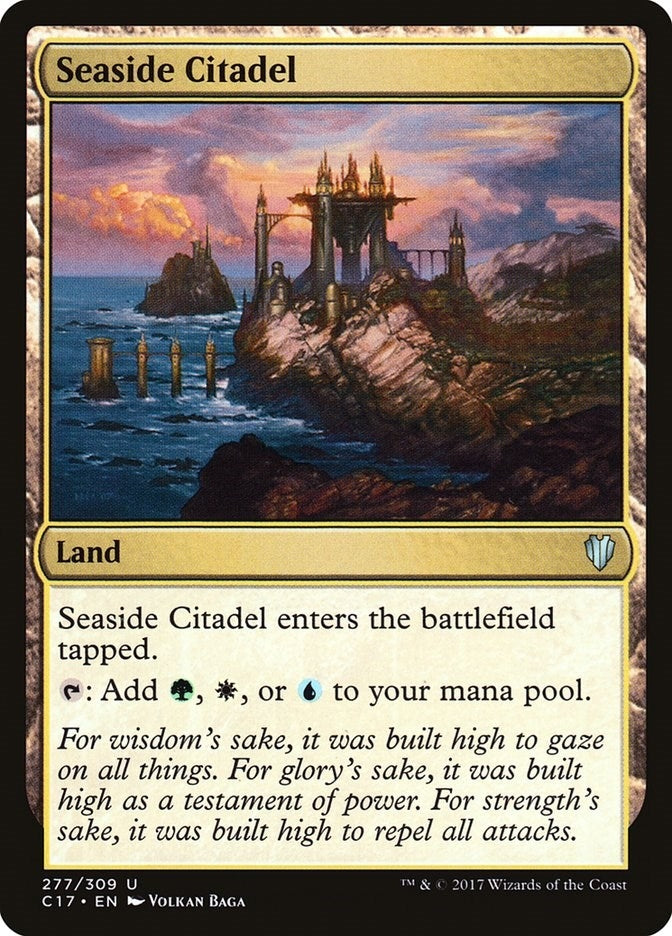 Image for Seaside Citadel (Commander 2017) (277) - Magic: The Gathering