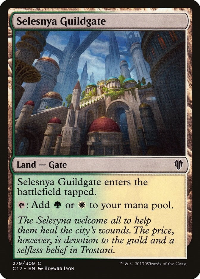 Image for Selesnya Guildgate (Commander 2017) (279) - Magic: The Gathering