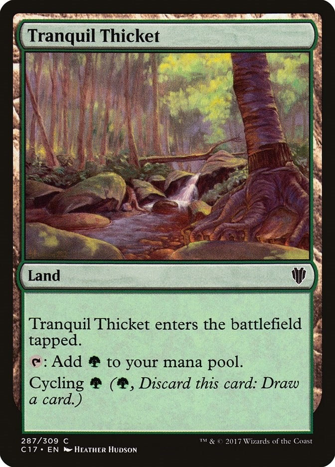 Image for Tranquil Thicket (Commander 2017) (287) - Magic: The Gathering