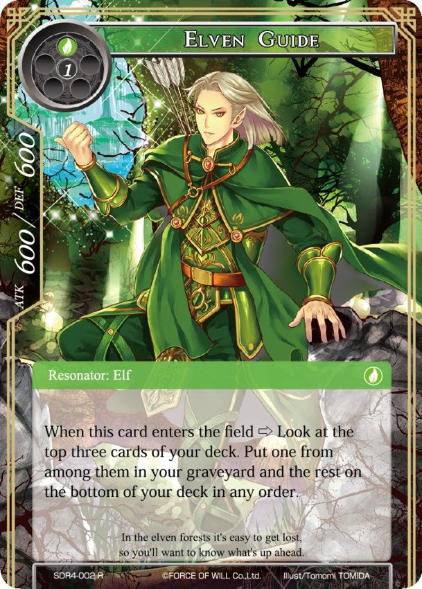 Image for Elven Guide (Reiya Cluster Starter Deck) (SDR4-002) - Force of Will