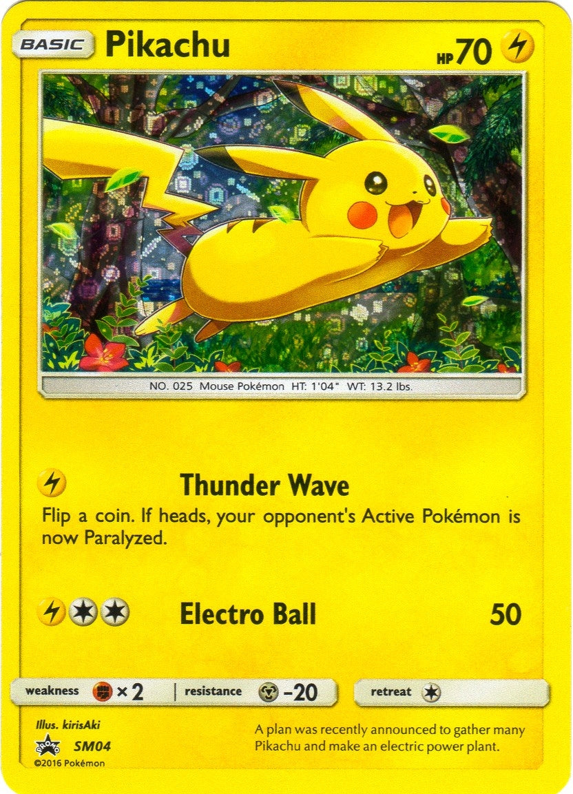 Image for Pikachu - SM04 (General Mills) (Miscellaneous Cards & Products) (SM04) - Pokemon