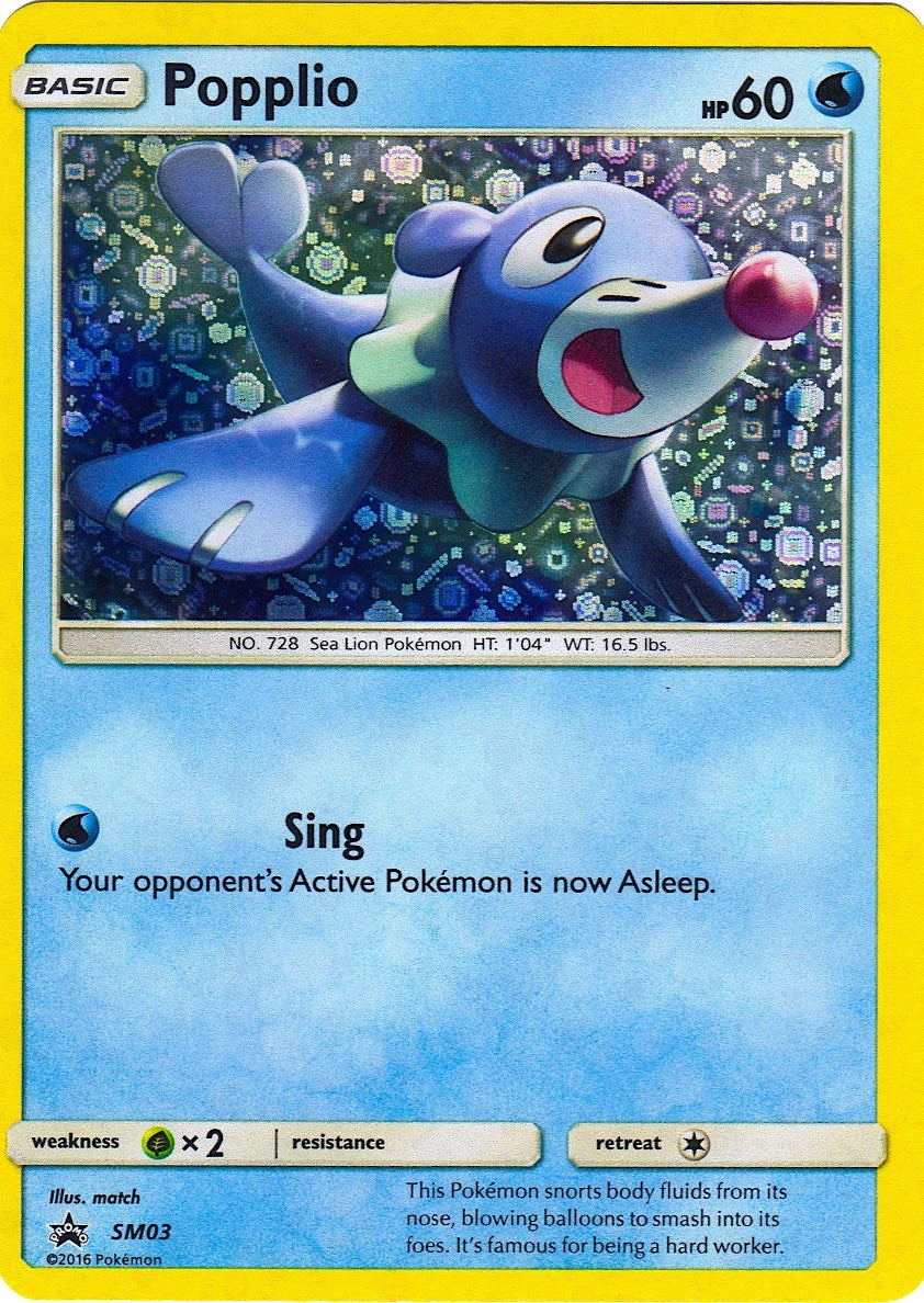 Image for Popplio - SM03 (General Mills Promo) (Miscellaneous Cards & Products) (SM03) - Pokemon