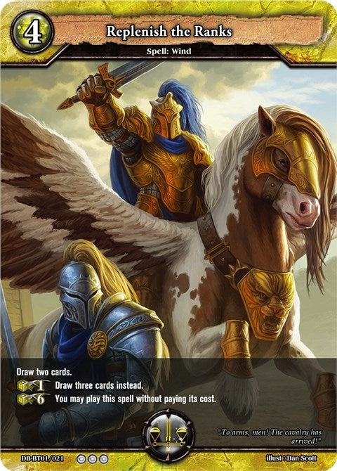 Image for Replenish the Ranks (Rally to War) (DB-BT01/021) - Dragoborne