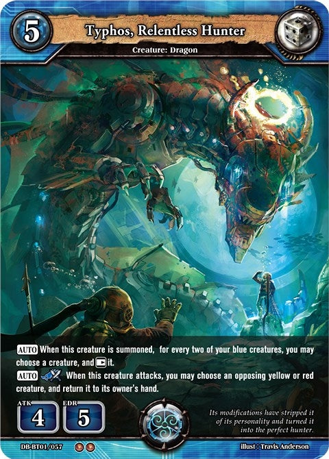 Image for Typhos, Relentless Hunter (Rally to War) (DB-BT01/057) - Dragoborne