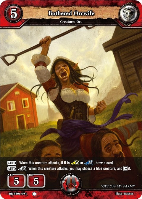 Image for Bothered Orcwife (Rally to War) (DB-BT01/084) - Dragoborne
