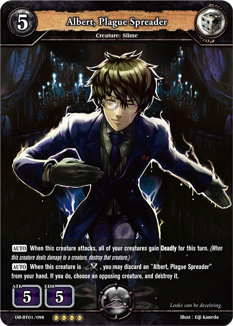 Image for Albert, Plague Spreader (Rally to War) (DB-BT01/098) - Dragoborne
