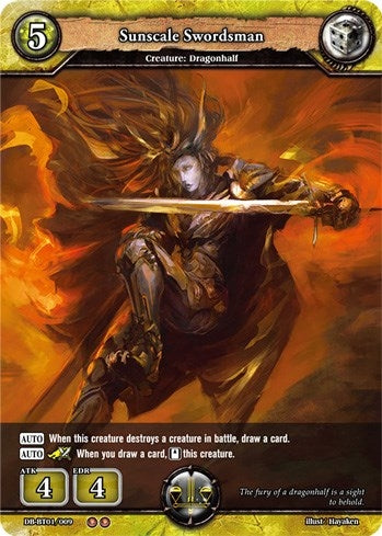 Image for Sunscale Swordsman (Rally to War) (DB-BT01/009) - Dragoborne