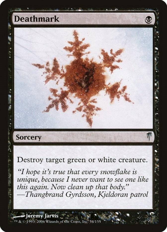 Image for Deathmark (Coldsnap) (54) - Magic: The Gathering