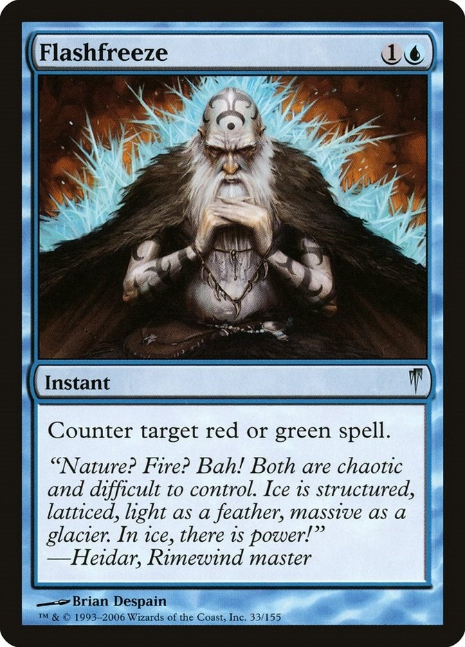 Image for Flashfreeze (Coldsnap) (33) - Magic: The Gathering