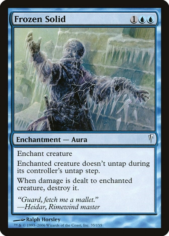 Image for Frozen Solid (Coldsnap) (35) - Magic: The Gathering
