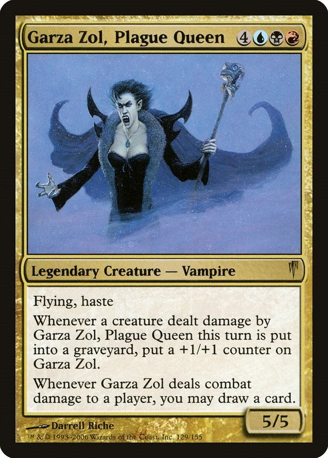 Image for Garza Zol, Plague Queen (Coldsnap) (129) - Magic: The Gathering