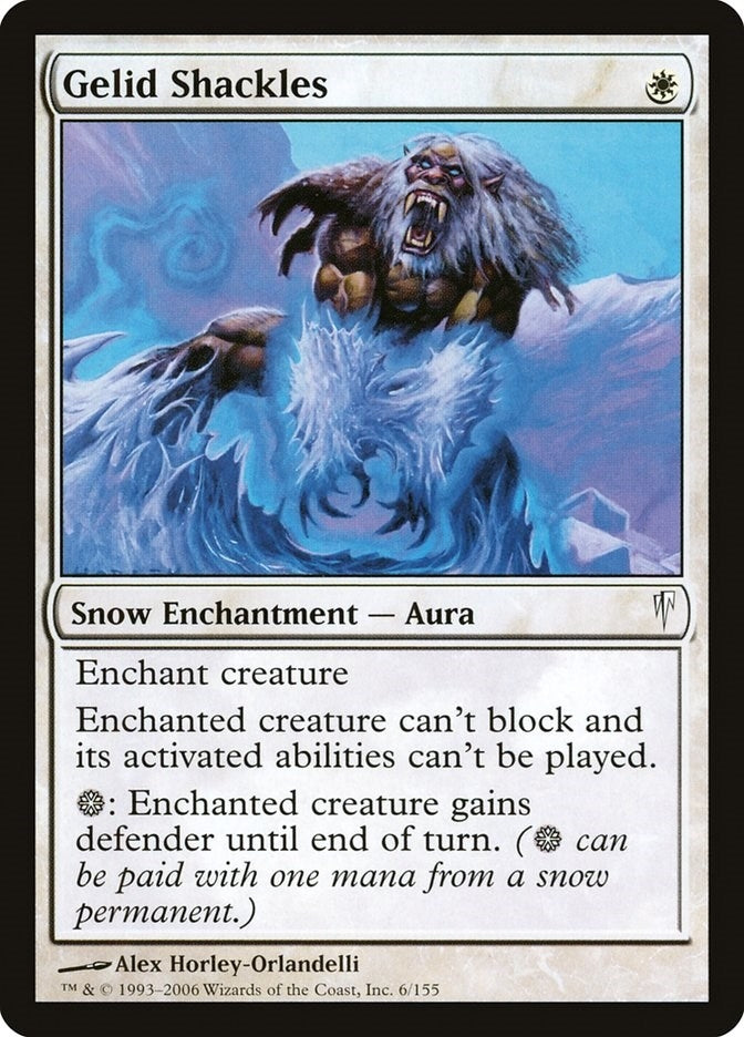 Image for Gelid Shackles (Coldsnap) (6) - Magic: The Gathering