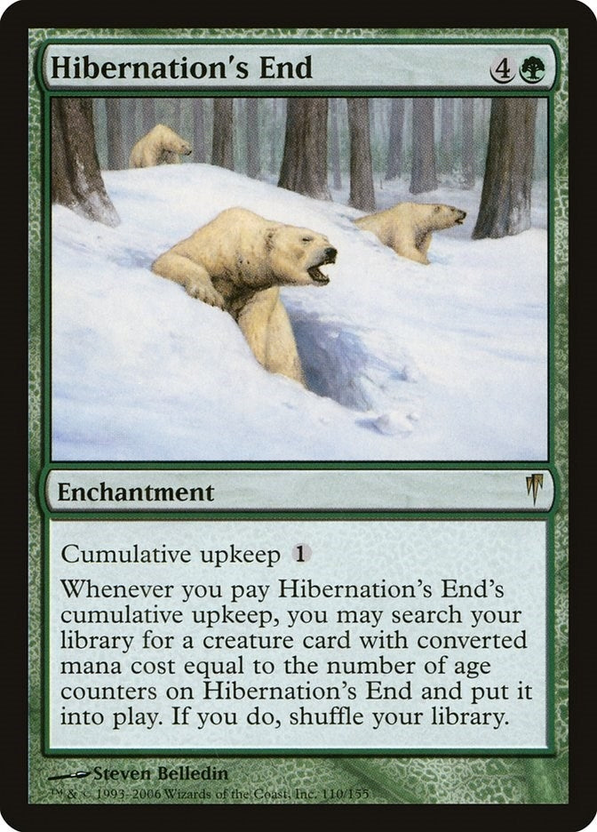 Image for Hibernation's End (Coldsnap) (110) - Magic: The Gathering