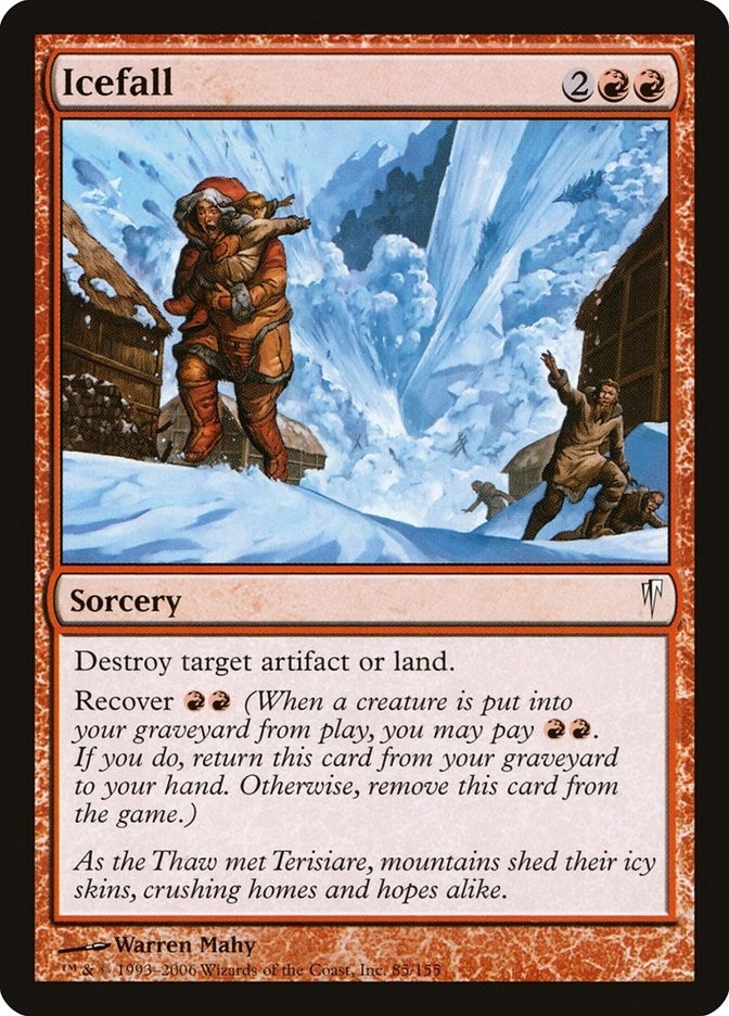 Image for Icefall (Coldsnap) (85) - Magic: The Gathering