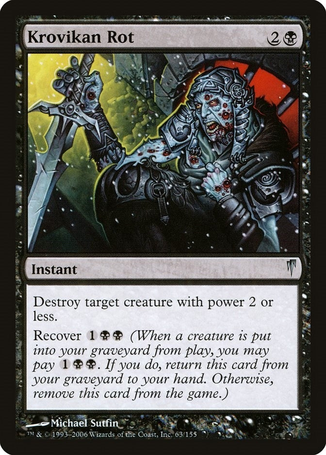 Image for Krovikan Rot (Coldsnap) (63) - Magic: The Gathering