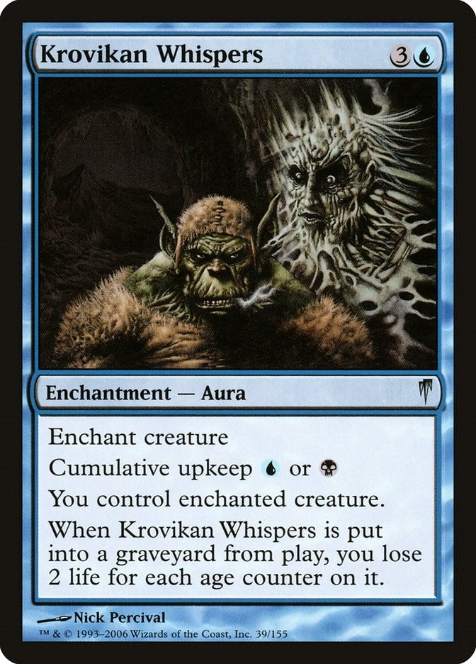 Image for Krovikan Whispers (Coldsnap) (39) - Magic: The Gathering