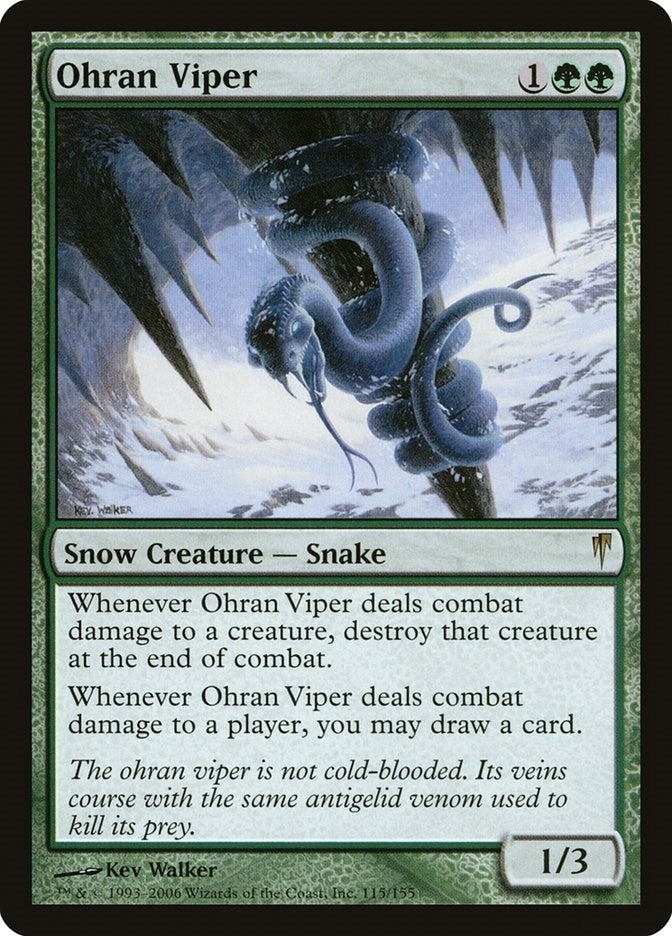 Image for Ohran Viper (Coldsnap) (115) - Magic: The Gathering