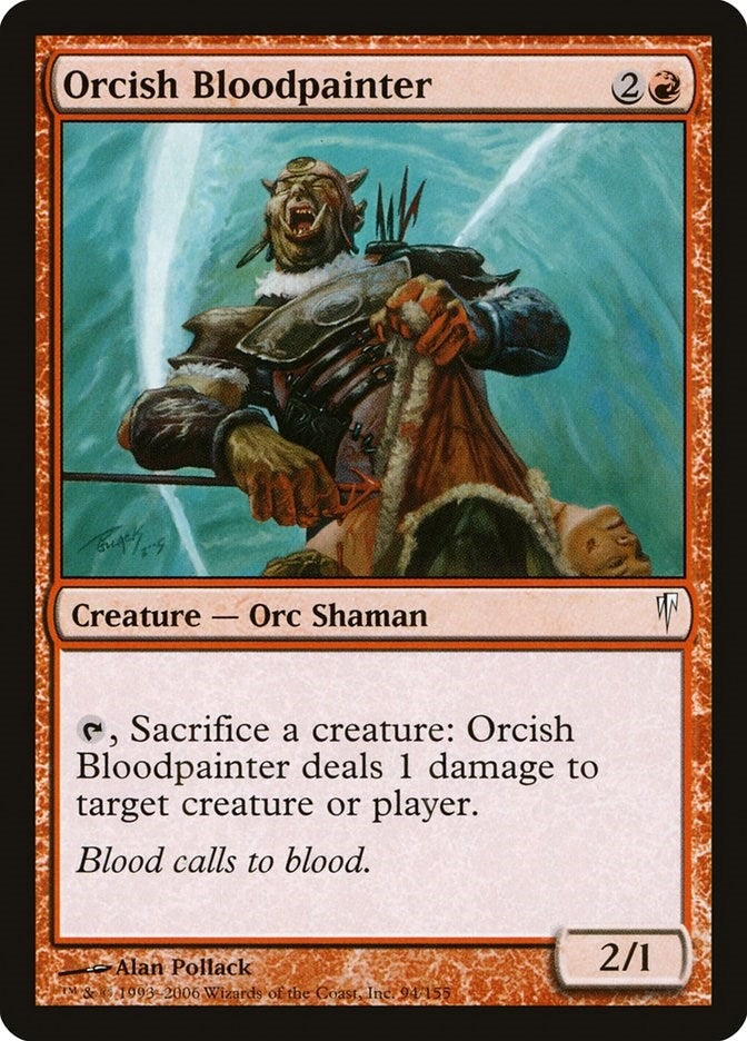 Image for Orcish Bloodpainter (Coldsnap) (94) - Magic: The Gathering
