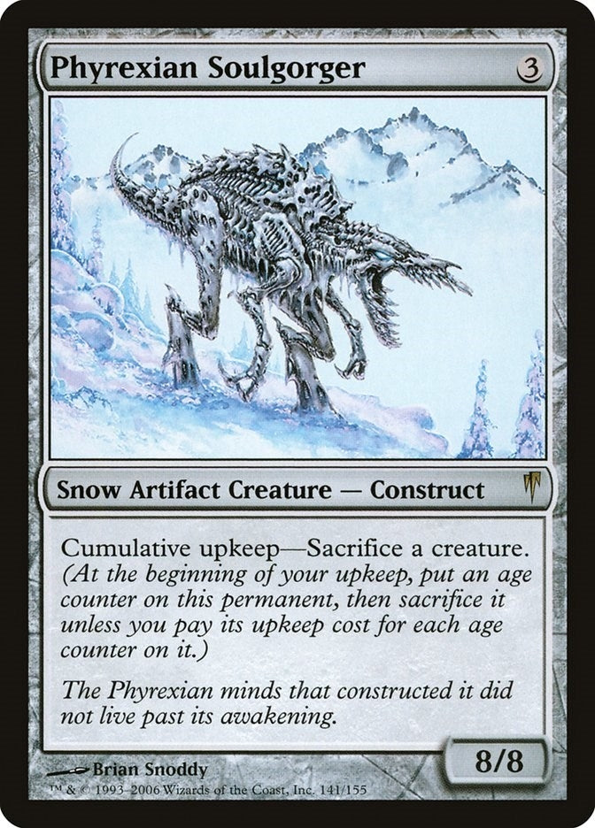 Image for Phyrexian Soulgorger (Coldsnap) (141) - Magic: The Gathering