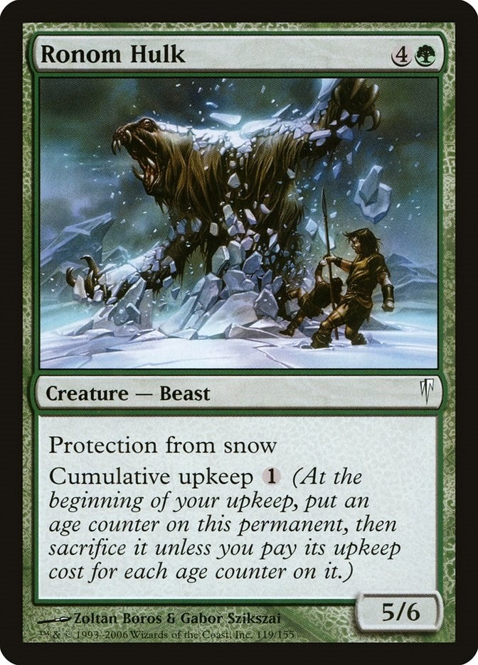 Image for Ronom Hulk (Coldsnap) (119) - Magic: The Gathering