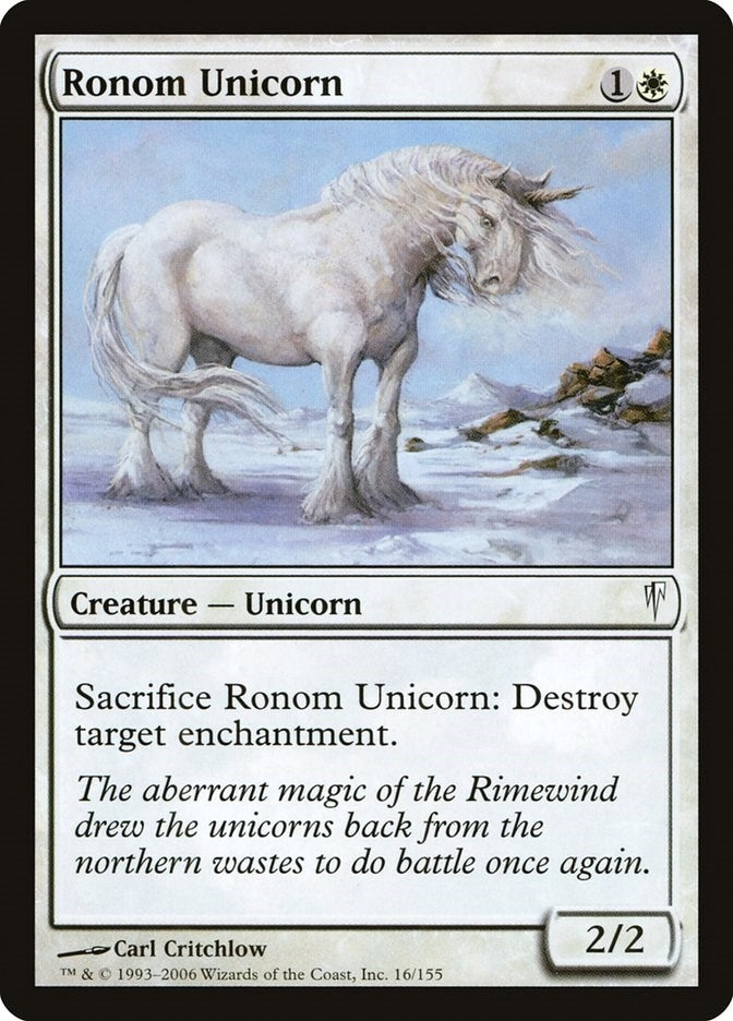 Image for Ronom Unicorn (Coldsnap) (16) - Magic: The Gathering