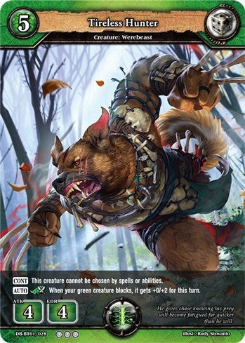Image for Tireless Hunter (Rally to War) (DB-BT01/028) - Dragoborne
