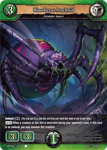 Image for Bloodscent Arachnid (Rally to War) (DB-BT01/040) - Dragoborne