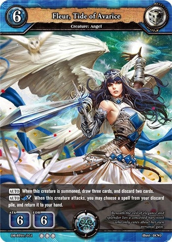 Image for Fleur, Tide of Avarice (Rally to War) (DB-BT01/051) - Dragoborne