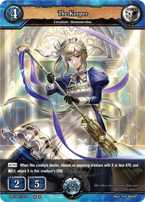 Image for The Keeper (Rally to War) (DB-BT01/058) - Dragoborne