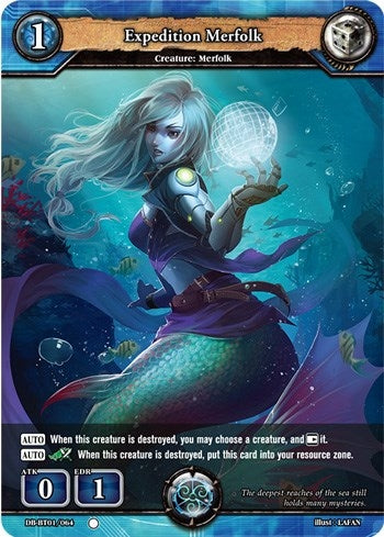 Image for Expedition Merfolk (Rally to War) (DB-BT01/064) - Dragoborne