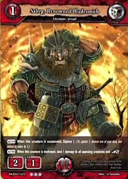 Image for Sahrg, Renowned Bladesmith (Rally to War) (DB-BT01/079) - Dragoborne