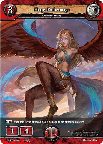 Image for Harpy Embermage (Rally to War) (DB-BT01/082) - Dragoborne