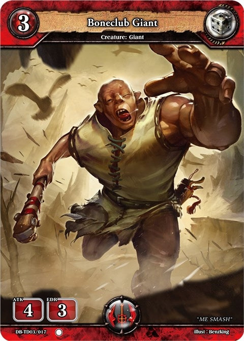Image for Boneclub Giant (Rally to War) (DB-BT01/087) - Dragoborne