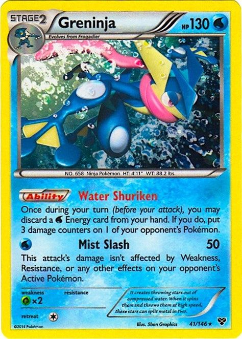 Image for Greninja - 41/146 (Cosmos Holo) (Blister Exclusives) (041/146) - Pokemon
