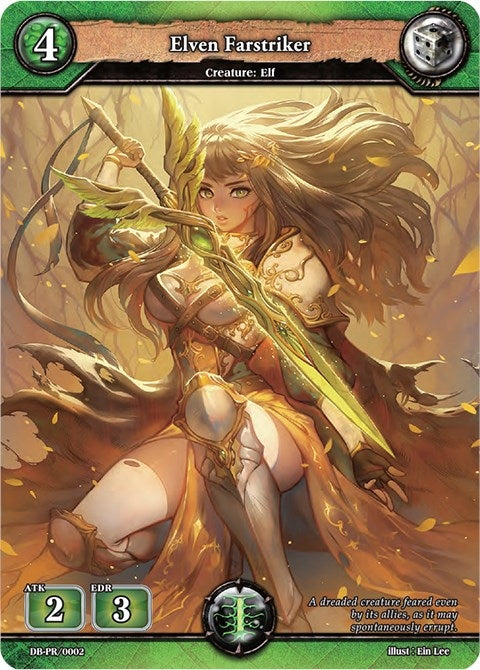 Image for Elven Farstriker (PR Cards) (DB-PR/0002) - Dragoborne
