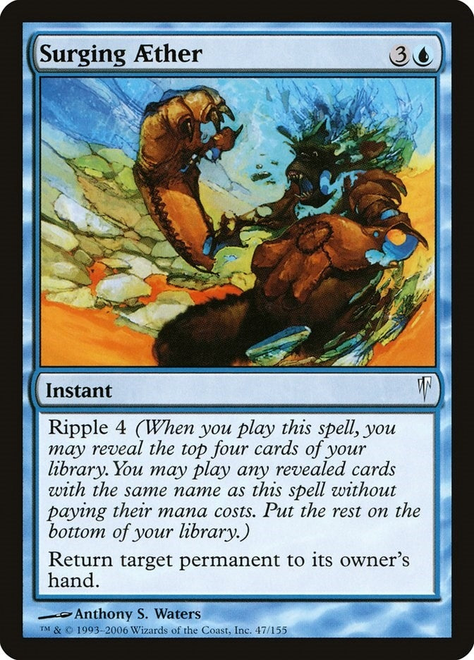 Image for Surging Aether (Coldsnap) (47) - Magic: The Gathering