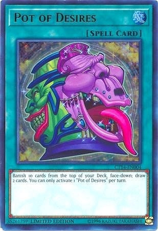 Image for Pot of Desires (2017 Mega-Tins) (CT14-EN004) - YuGiOh