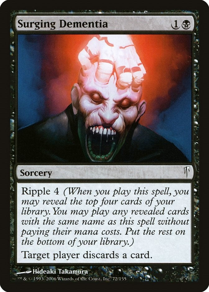 Image for Surging Dementia (Coldsnap) (72) - Magic: The Gathering