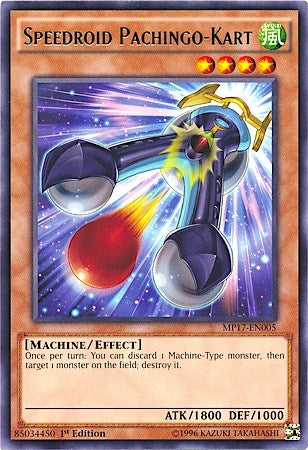 Image for Speedroid Pachingo-Kart (2017 Mega-Tins Mega Pack) (MP17-EN005) - YuGiOh