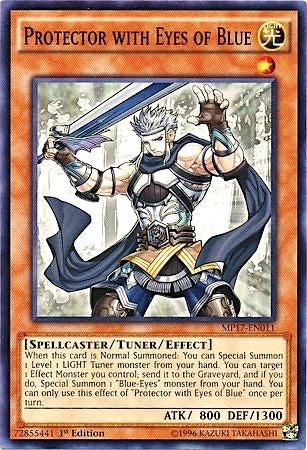 Image for Protector with Eyes of Blue (2017 Mega-Tins Mega Pack) (MP17-EN011) - YuGiOh