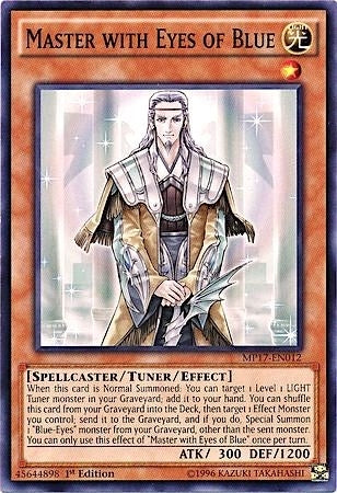 Image for Master with Eyes of Blue (2017 Mega-Tins Mega Pack) (MP17-EN012) - YuGiOh