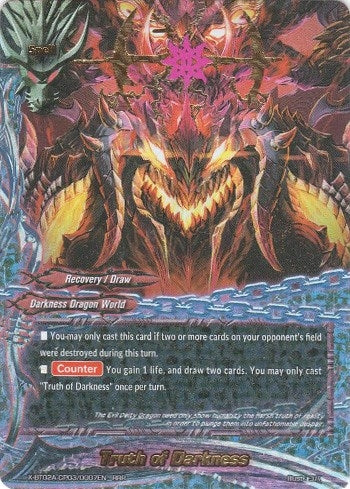 Image for Truth of Darkness (Evolution & Mutation) (X-BT02A-CP03/0007EN) - Future Card BuddyFight