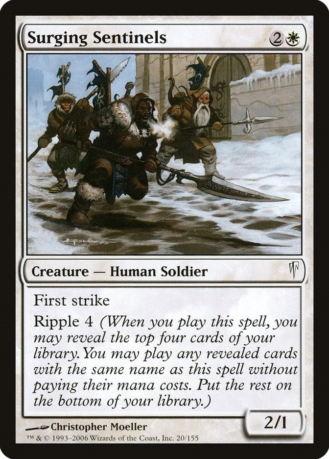 Image for Surging Sentinels (Coldsnap) (20) - Magic: The Gathering