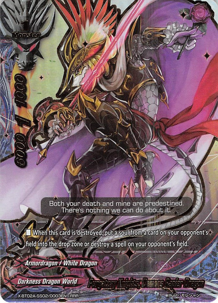 Image for Purgatory Knights, Demons Rapier Dragon (Evolution & Mutation) (X-BT02A-SS02/0003EN) - Future Card BuddyFight