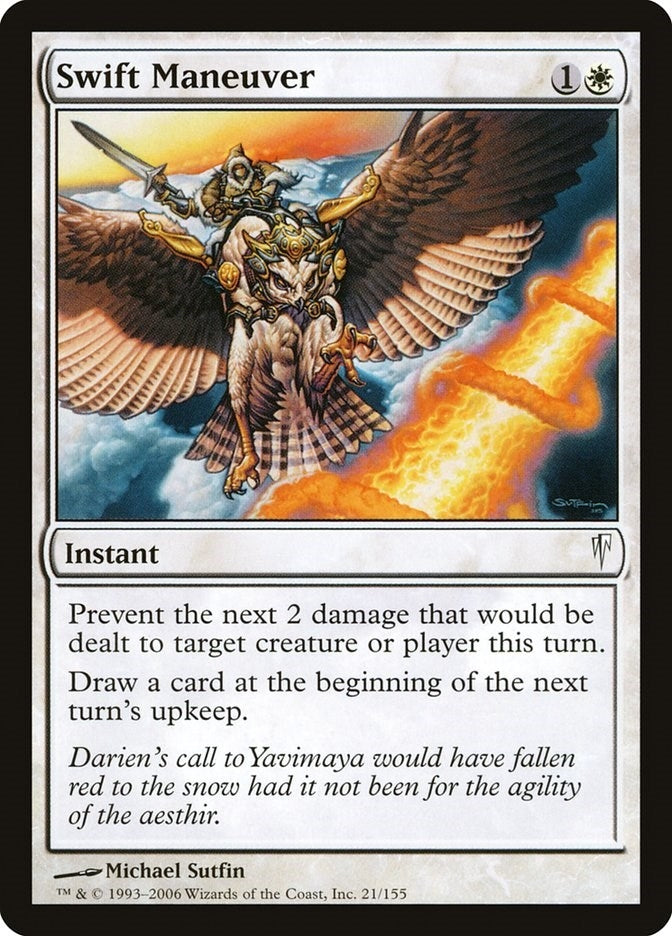 Image for Swift Maneuver (Coldsnap) (21) - Magic: The Gathering