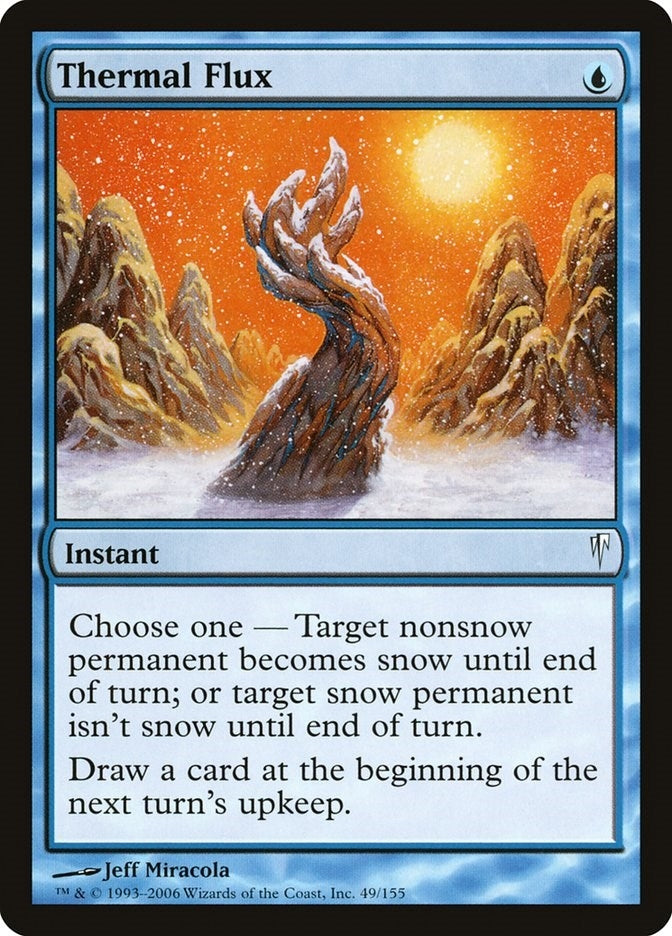 Image for Thermal Flux (Coldsnap) (49) - Magic: The Gathering