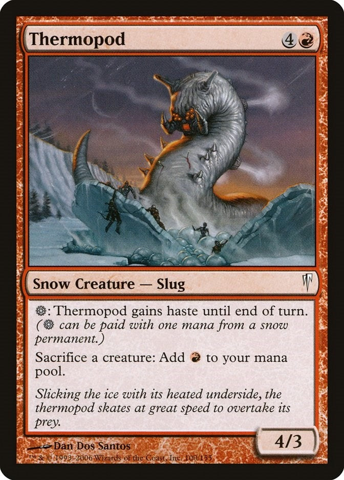 Image for Thermopod (Coldsnap) (100) - Magic: The Gathering